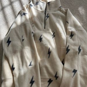 Lightning bolt quarter zip!!
